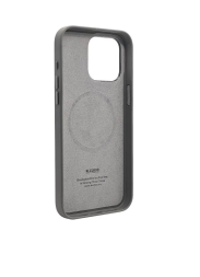Накладка для i-Phone 15 Pro K-Doo Mag Noble кожаная серая