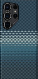 Накладка для Samsung Galaxy S24 Ultra Pitaka Magez Case 4 лунный рис(Moonrise)