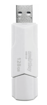  3.1 USB флеш накопитель Smartbuy 128GB CLUE White (SB128GBCLU-W3)
