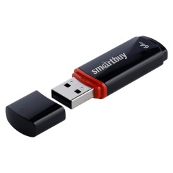 USB флеш накопитель Smartbuy 64GB Crown Black (SB64GBCRW-K)