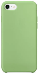 Чехол-накладка i-Phone 7/8 Silicone icase №01 светло-болотная