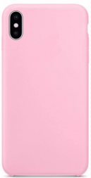 Чехол-накладка  i-Phone X/XS Silicone icase  №12 розовая