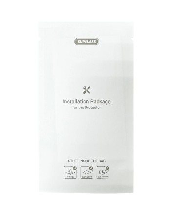  Защитное стекло для i-Phone 16 Pro/17 Supglass SG-08 Anti-Shatter Edge чёрное