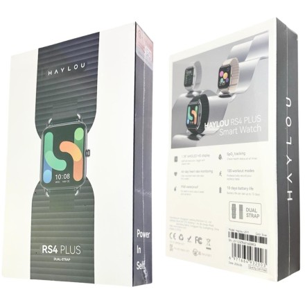  Умные часы Haylou RS4 plus LS11 не на магнитной застежке серебристые