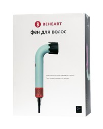 Фен для волос Beheart Hair Dryer X11 Pro EU (6 насадок) бирюзовый