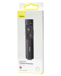 Лазерная указка Baseus Orange Wireless Presenter ACFYB-B0G Grey