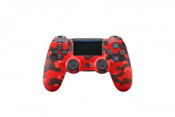 Bluetooth-контроллер для Playstation 4 хаки красный
