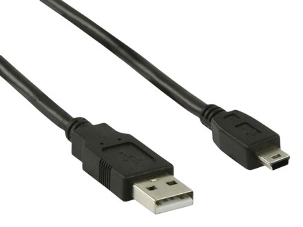  PERFEO Кабель USB2.0 A вилка - Mini USB 5P вилка, длина 1 м. (U4301)