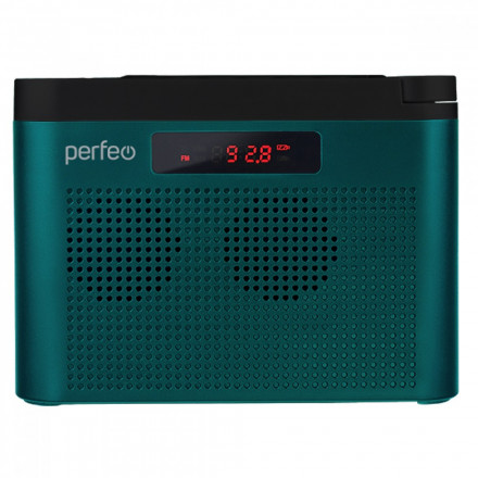 Портативный радиоприемник Perfeo Тайга 6Вт/FM/AUX/USB/MicroSD (PF_C4940) морской синий