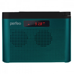Портативный радиоприемник Perfeo Тайга 6Вт/FM/AUX/USB/MicroSD морской синий (PF_C4940)
