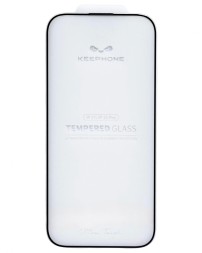 Защитное стекло i-Phone 17/16 Pro Keephone 3D Full Ultra HD прозрачное