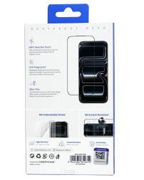 Защитное стекло i-Phone 17/16 Pro Keephone 3D Full Ultra HD прозрачное