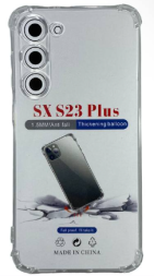 Чехол-накладка силикон 1.5мм Samsung Galaxy S23 Plus прозрачный противоударный