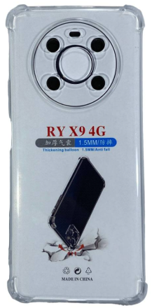  Чехол-накладка силикон 1.5мм Huawei Honor X9 / X30 4G прозрачный противоударный