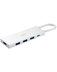 USB-хаб Xiaomi Type-C 5в1 3USB/1USB-C/HDMI XMDS05YM белый