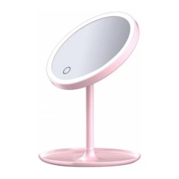 Зеркало для макияжа Xiaomi DOCO Daylight Small Mojito Mirror Pro M002 розовое