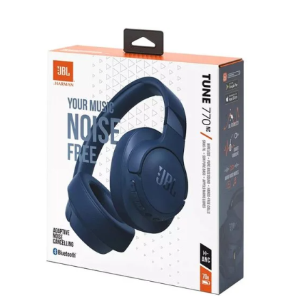  Стереонаушники Bluetooth Полноразмерные JBL T770NC BT5.3/690mAh/70ч синие