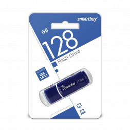 USB флеш накопитель Smartbuy 128GB Crown Blue (SB128GBCRW-Bl)