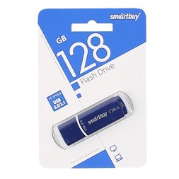 3.0 USB флеш накопитель Smartbuy 128GB Crown Blue (SB128GBCRW-Bl)