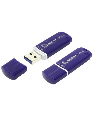  3.0 USB флеш накопитель Smartbuy 128GB Crown Blue (SB128GBCRW-Bl)