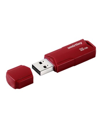  USB флеш накопитель Smartbuy 32GB Clue Red (SB32GBCLU-R)