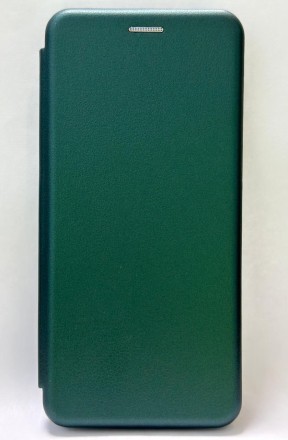  Чехол-книжка Samsung Galaxy A54 5G Fashion Case кожаная боковая темно-зеленая