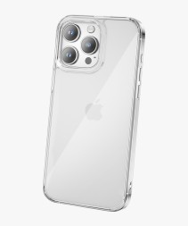 Накладка для i-Phone 15 Pro Keephone Hybrid Clear Case прозрачный