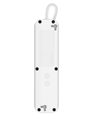  Сетевой фильтр Defender E418, 10А, 2200 Вт, 4 розетки, длина 1,8 м, белый