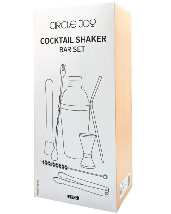  Коктейльный набор Circle Joy Coktail Shaker Bar Set 7 in 1 CJ-CSB01