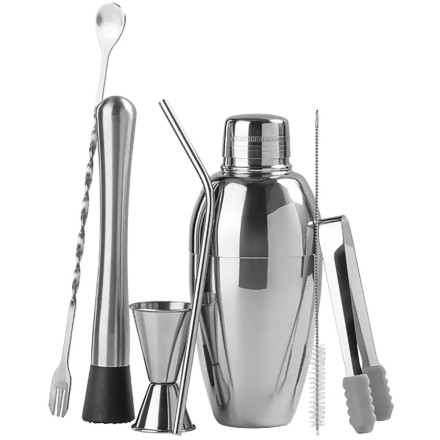 Коктейльный набор Circle Joy Coktail Shaker Bar Set 7 in 1 CJ-CSB01