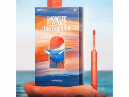Зубная щетка электрическая Xiaomi ShowSee D2-P Travel Box DHZ-P оранжевая