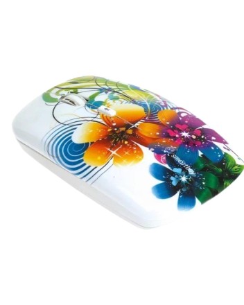  Мышь беспроводная Smartbuy 327AG Цветы USB/DPI 1000-1500-2000/4 кнопки/2AAA (SBM-327AG-FL-FC)