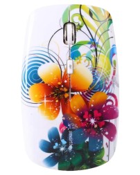 Мышь беспроводная Smartbuy 327AG Цветы USB/DPI 1000-1500-2000/4 кнопки/2AAA (SBM-327AG-FL-FC)