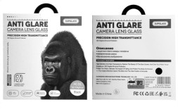 Защитное стекло для задней камеры Supglass XC-31 iPhone 16/16 Plus 2pcs черное