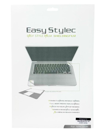  Защитная пленка на топкейс для MacBook Pro 16&quot; (A2485/A2780) серебристая