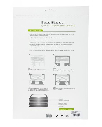  Защитная пленка на топкейс для MacBook Pro 16&quot; (A2485/A2780) серебристая