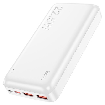  Powerbank Hoco J101A 20000mAh 2USB/1USB-C 18W/20W белый