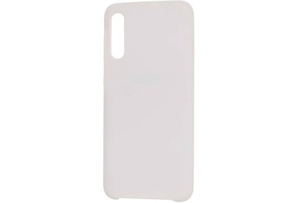  Накладка для Samsung Galaxy A7 (2018) (А750) Silicone cover белая