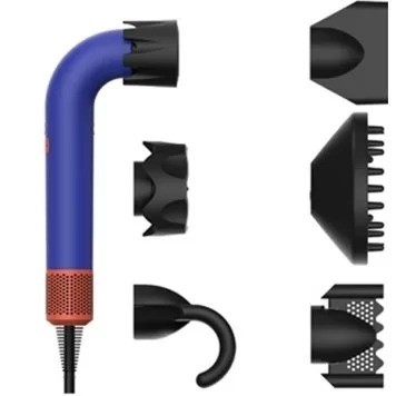  Фен для волос Beheart Hair Dryer X11 Pro EU (6 насадок) синий