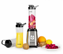 Блендер Ocooker CD-BL01 + 2 чаши с дозатором (40017) серебристый