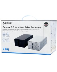 Внешний корпус для HDD/SSD 3.5" Orico 9528U3-BK черный