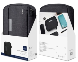 Сумка-органайзер для хранения аксессуаров Wiwu Cozy GM1811 черная