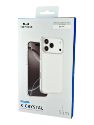 Накладка для i-Phone 17 Pro Keephone X-Crystal прозрачный