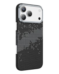 Накладка для i-Phone 17 Pro Keephone Kevlar Starry MagSnap чёрный