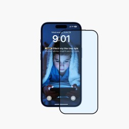 Защитное стекло i-Phone 17 Pro 6.3" Anank 2.5D 5X Reinforced EyeSafe-Anti-Bluelight
