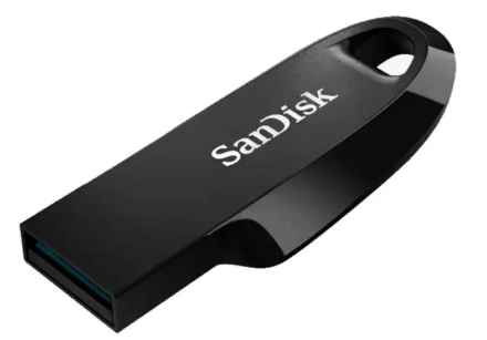  3.2 USB флеш накопитель SanDisk 32GB SDCZ550-032G-G46 Ultra Curve чёрный