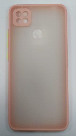 Накладка для Xiaomi Redmi 9C силикон матовая бока цветные ассортимент