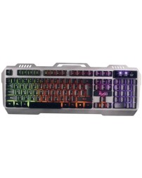 Клавиатура проводная с подсветкой игровая Smartbuy RUSH 354 USB белая (SBK-354GU-K)