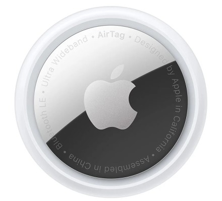  Трекер Apple AirTag белый/серебристый 4 шт