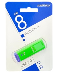 USB флеш накопитель Smartbuy 8GB Easy SB008GBEG зеленый